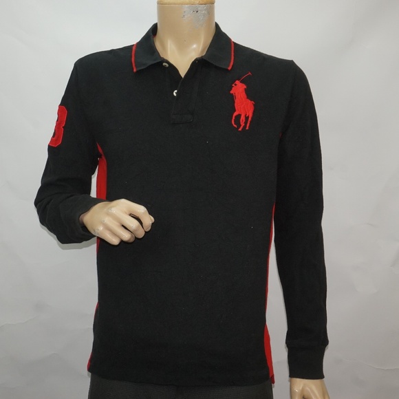 ralph lauren long sleeve polo big pony